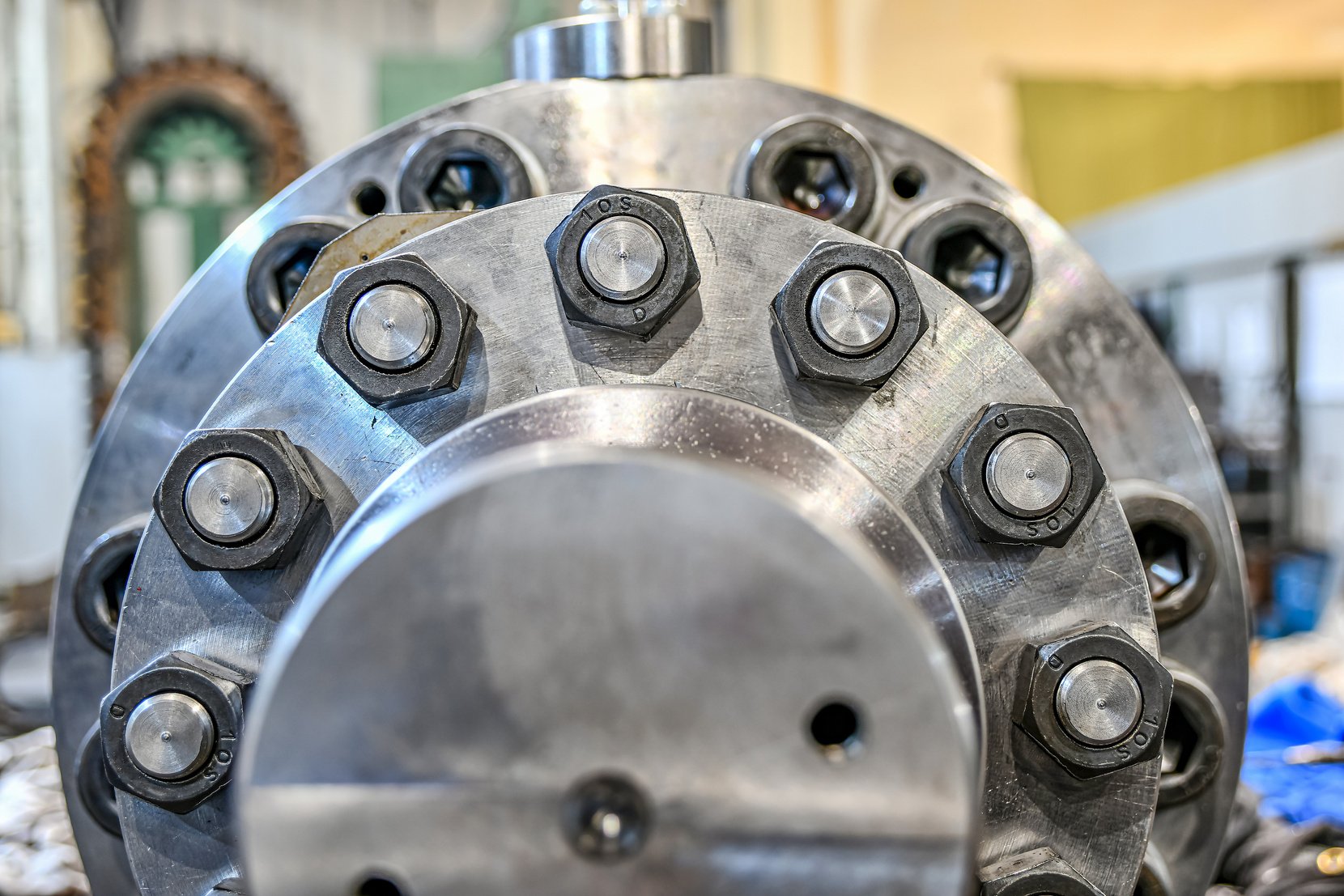 Steel flange manufacturing facility