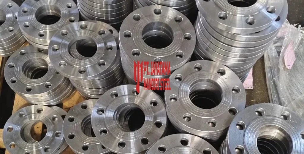 Custom manufactured steel flange by PT Jayatama Mandiri Steel
